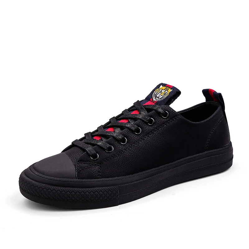 Mens Casual Shoes Fashion Leather for Male Comfortable Loafers Spring Autumn Summer Men's Flat Footwear Dropshipping | Обувь