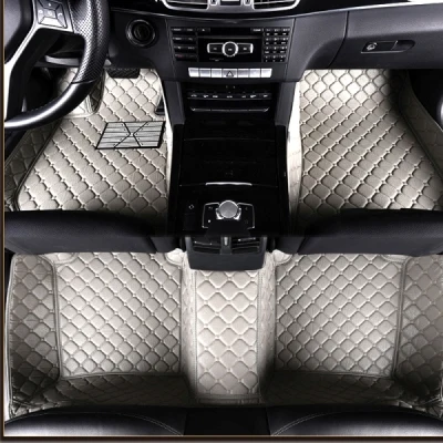 Grey Пользовательские автомобильные коврики для Mercedes Benz C class W201 W202 W203 W204 W205 AMG C43 C63 аксессуары для стайлинга автомобилей коврики Ковры - Название цвета: Grey