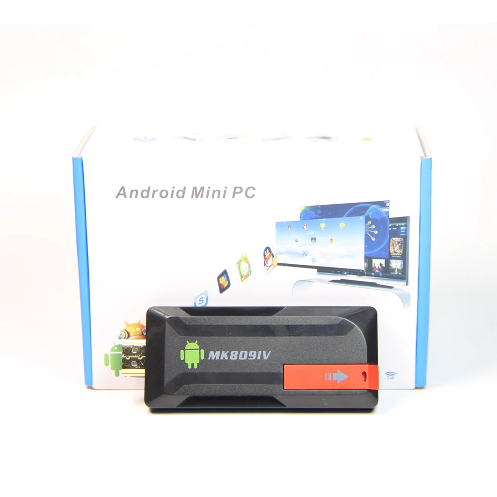 ТВ приставка MK809 IV Android 5 1 четырехъядерный процессор медиаплеер Google RK3229 2 ГБ/16 ГБ Wi