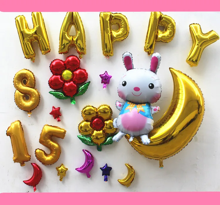 Большие надувные шары 36 дюймов игрушка в виде Большой Луны воздушный шар из