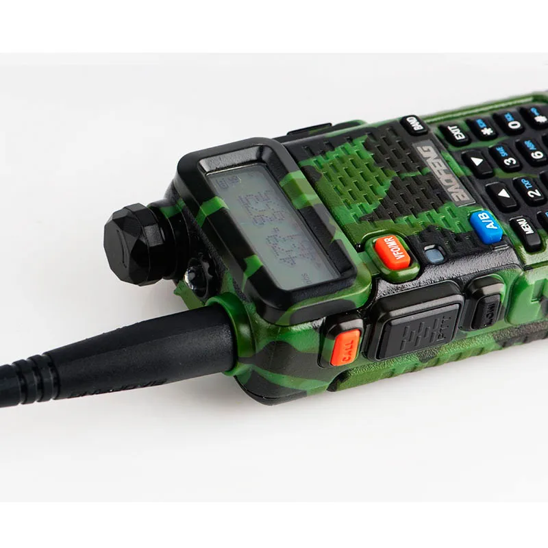 Baofeng UV 5R Walkie Talkie с длинной батареей 3800 мАч двойной бренд CB радио 128CH VOX фонарик