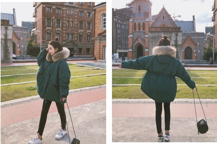 Tailor made Winter cotton padded Hooded jacket coats Loose fit fashion oversize overcoats customized parkas casual outfit5XL 6XL | Женская