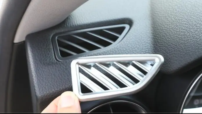 Для Alfa Romeo Stelvio 2017 автомобильный Стайлинг ABS Хромированная панель