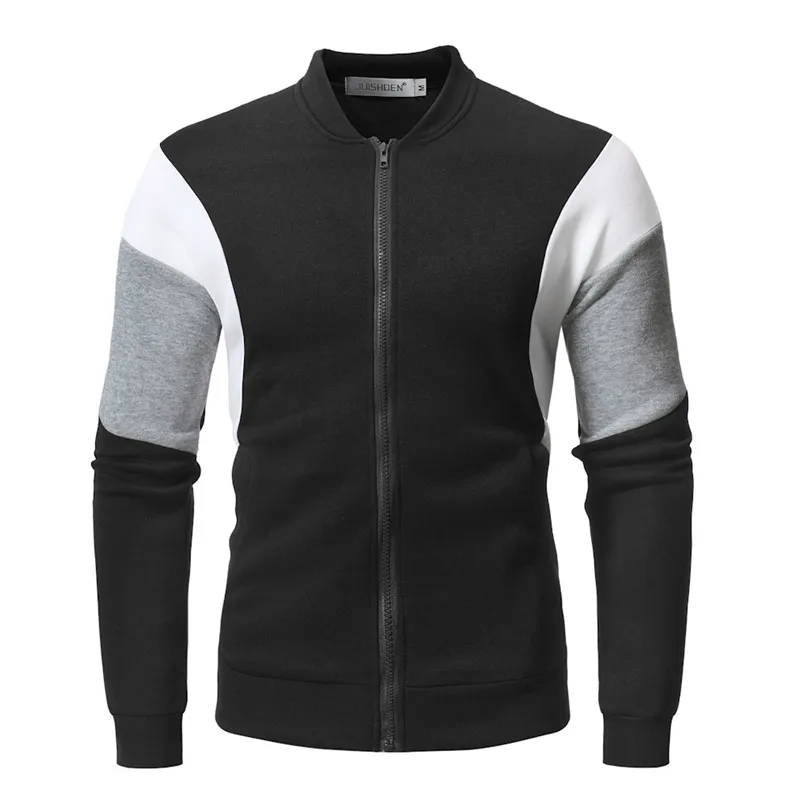 Brand 2019 Winter Warm Hoodie Patchwork Solid Hoodies Men Fashion Tracksuit Male Sweatshirt Hoody Mens Thicken Fleece 578 | Мужская
