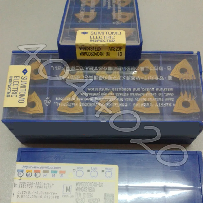 

WNMG080404N-UX AC820P 10pcs/box Sumitomo New original Carbide blade