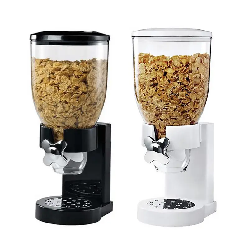 

Circular Oatmeal Dispenser Single-head Plastic Food Dispenser Portion Control