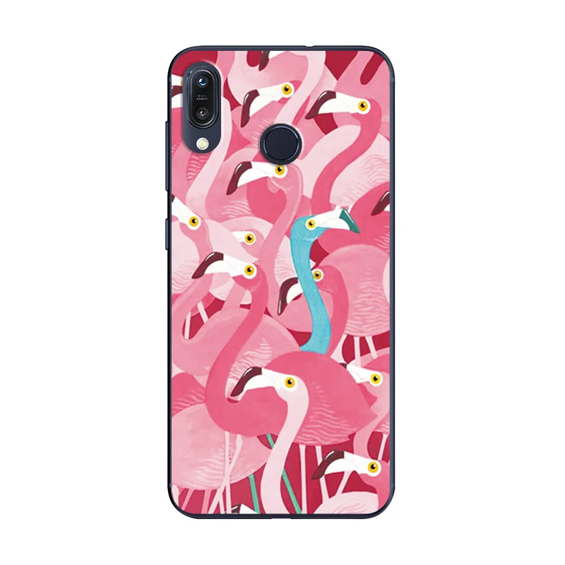 Различные Чехлы для Asus ZB555KL, Чехол Для Zenfone Max M1 ZB 555KL, 5,5 дюймов, чехол для телефона с милыми животными и цветами, Чехол Для Zenfone MaxM1 ZB555KL - Цвет: Z39