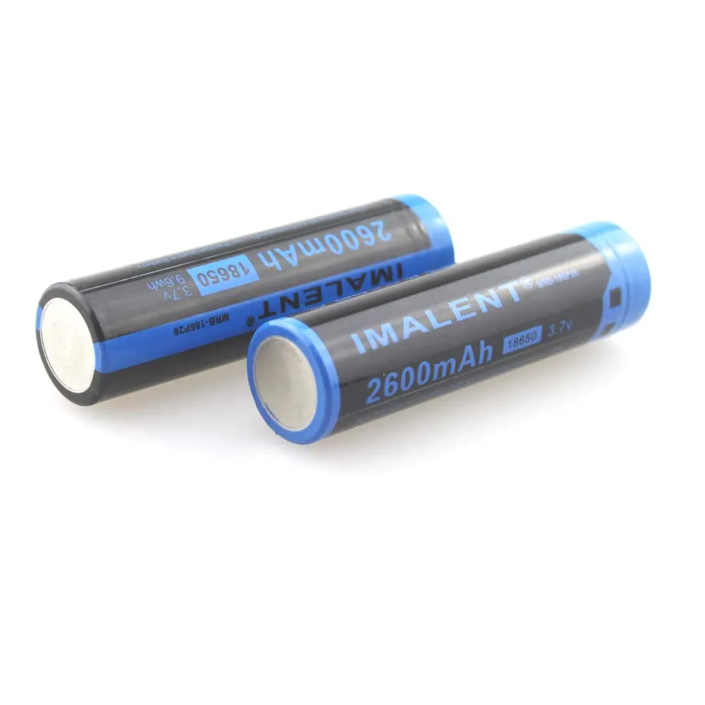 IMALENT MRB 18626 18650 2600mAh 3 7 V литий ионная аккумуляторная батарея с защитой PCB (1