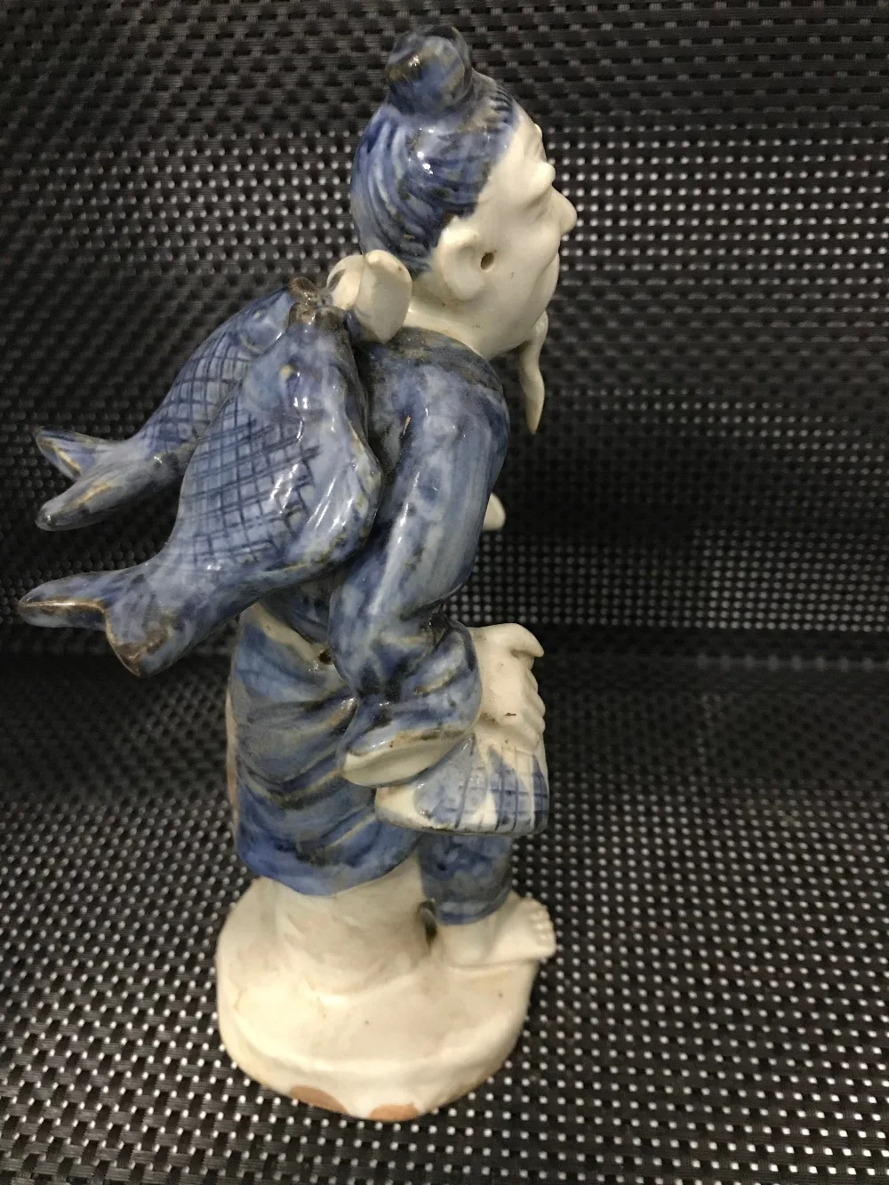 Chinese Ceramic Statue Fisherman Home Decorations sculpture statues for decoration | Дом и сад