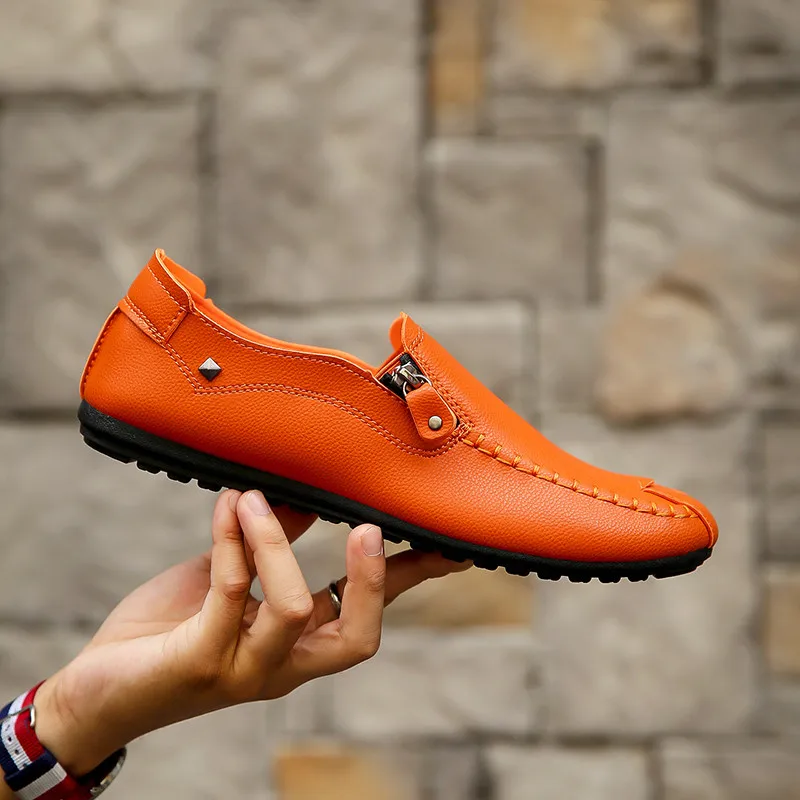 3 Весенняя мужская повседневная обувь; zapatos de hombre; Новинка; Высококачественная классическая мужская обувь на плоской подошве для вождения; Мужская обувь; кроссовки; лоферы - Цвет: 3