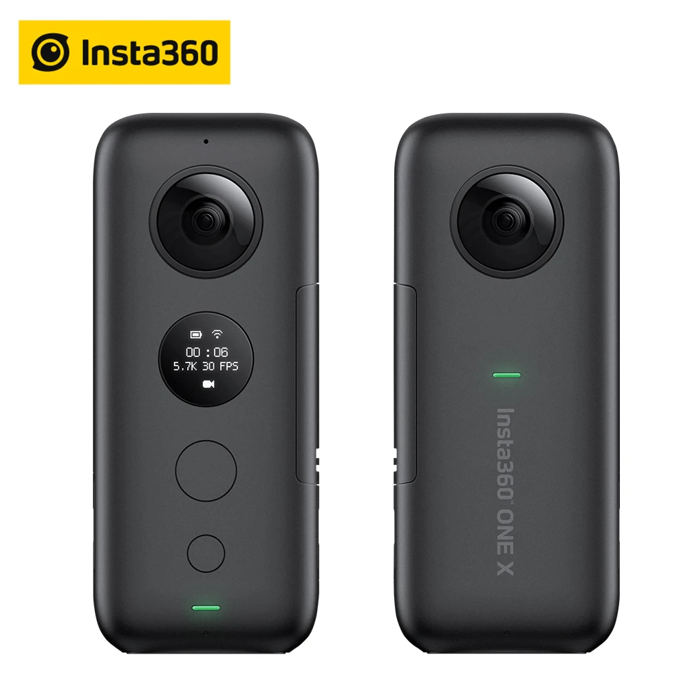 В наличии Insta360 ONE X Экшн камера 5 7 K видео 18MP фото VR Водонепроницаемая Insta 360 ONEX Мини