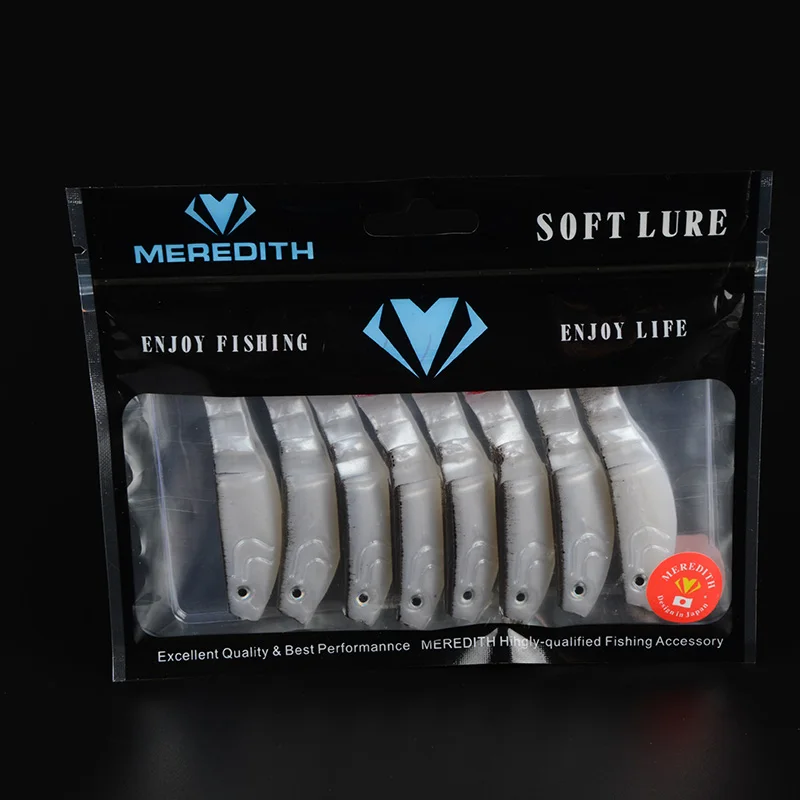 Розничная продажа популярная модель рыболовной приманки от Meredith JX52 09 80мм 5.4г 8шт