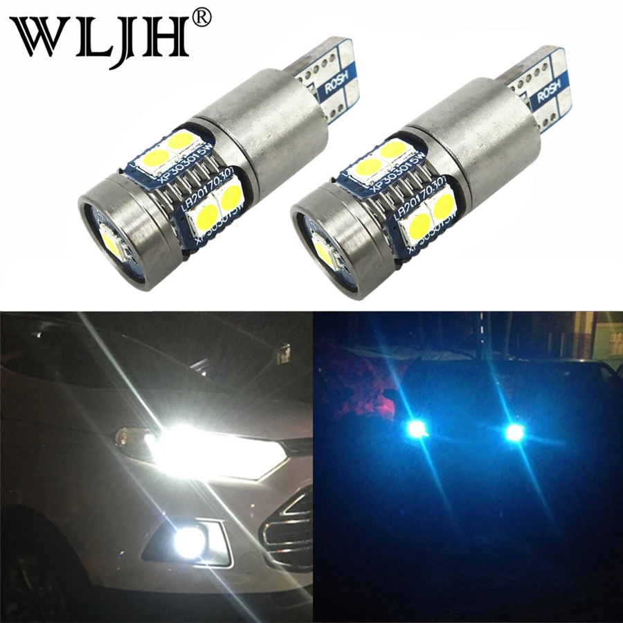 

WLJH 2x 12V 24V T10 Led Car Light W5W Bulb for E81 E87 E88 E82 E36 E46 E90 E91 E92 E93 E39 E60 E61 E63 E64 E38 E65 E66 E67 E86