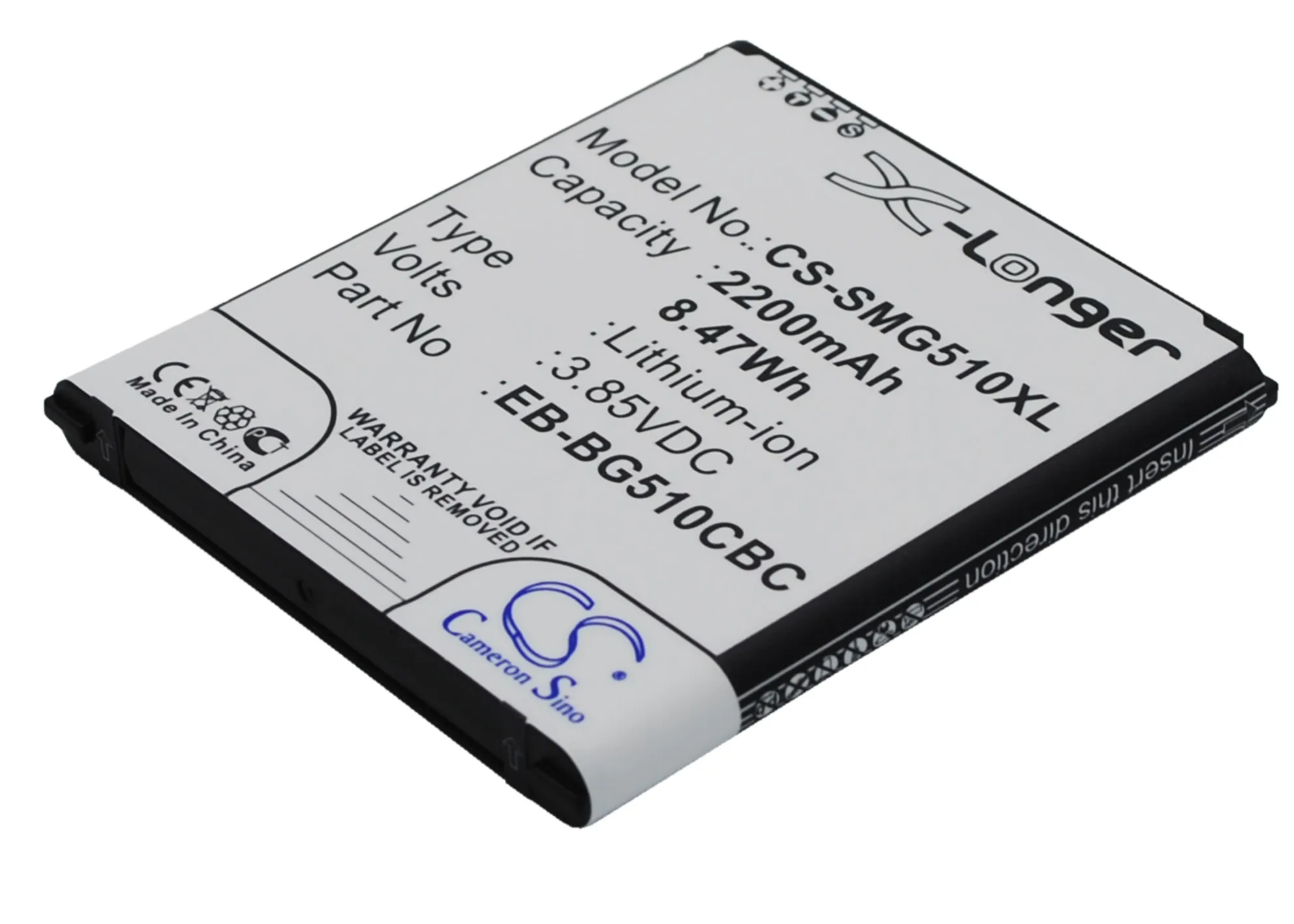 Аккумулятор Cameron Sino 2200 мАч для Samsung Galaxy Core Max Duos EB BG510CBC SM G5108 G5108Q G5109|2200mah battery|cameron