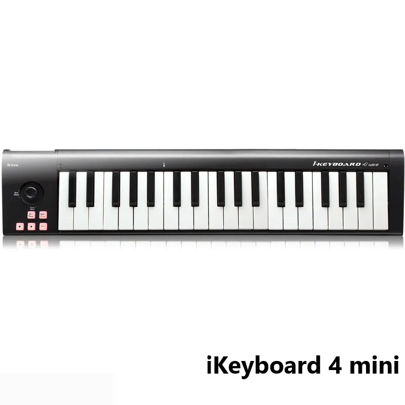ICON iKeyboard 4mini 37-note чувствительные к скорости клавиши в стиле пианино USB MIDI контроллер клавиатура поддерживает программное обеспечение DAW