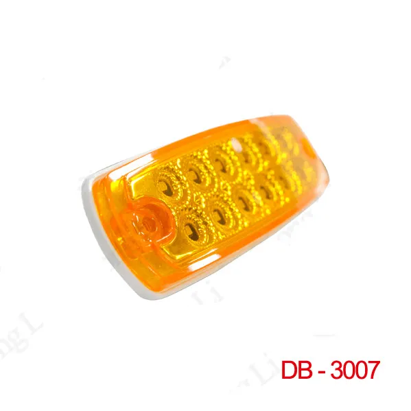 4X amber12V 24v герметичный светодиодный фонарь для грузовиков прицепов автобусов