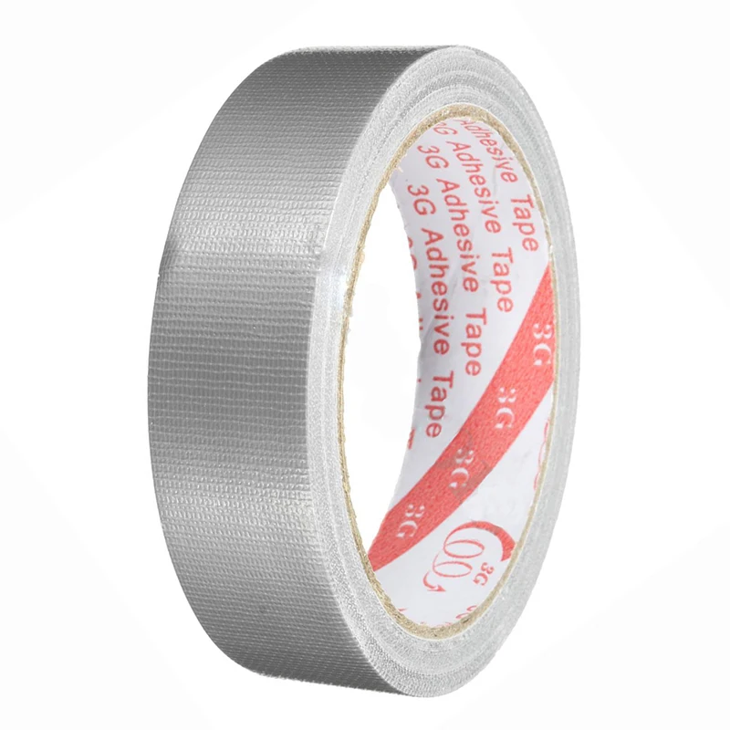 

Adhesive tape Waterproof Adhesive Cloth Tape for footwear sealing Duct Color:silver gray Size:25Mm X 10M