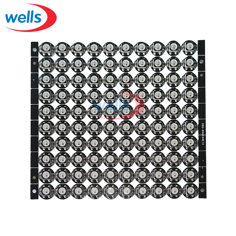 

WS2812B LED With Heatsink (10mm*3mm) DC5V 5050 SMD RGB WS2812 IC Chips