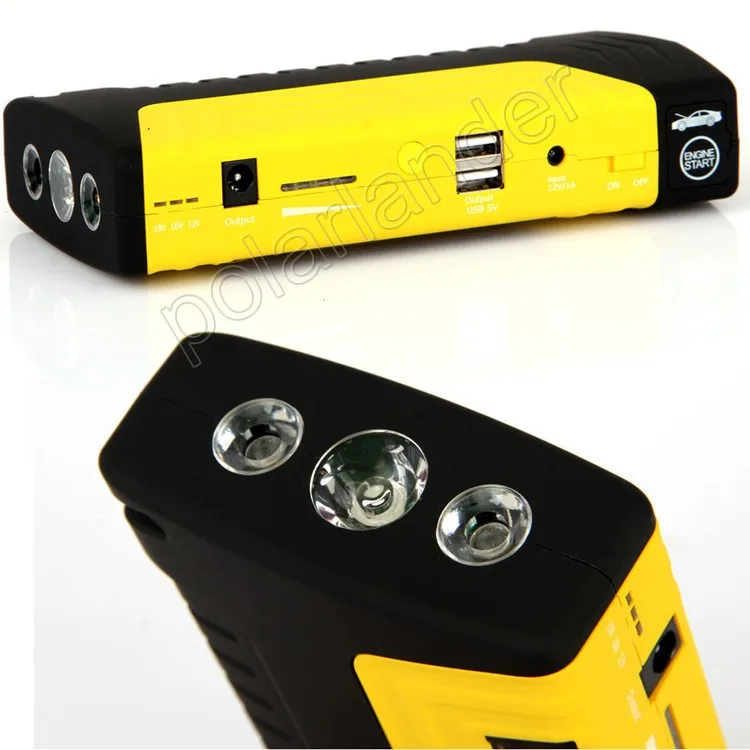 

NEW Car jump starter booster battery pack with pump auto emergency rechargeable jumper
