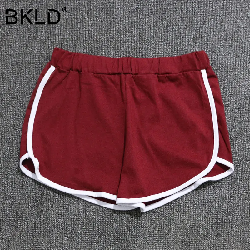 Шорты BKLD женские для фитнеса уличные модные короткие спортивные шорты с