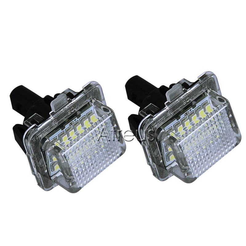 Atreus Автомобильный светодиодный светильник номерного знака для Mercedes W204 W221 C216 W212