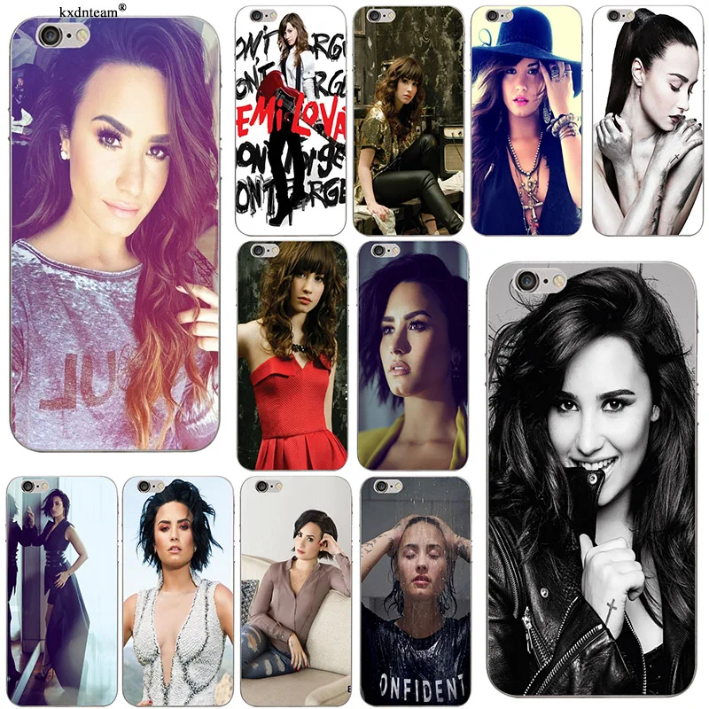 Горячий певец Superstar Demi Lovato Мягкий Силиконовый ТПУ чехол для телефона iPhone 8 7 6 S Plus X 5