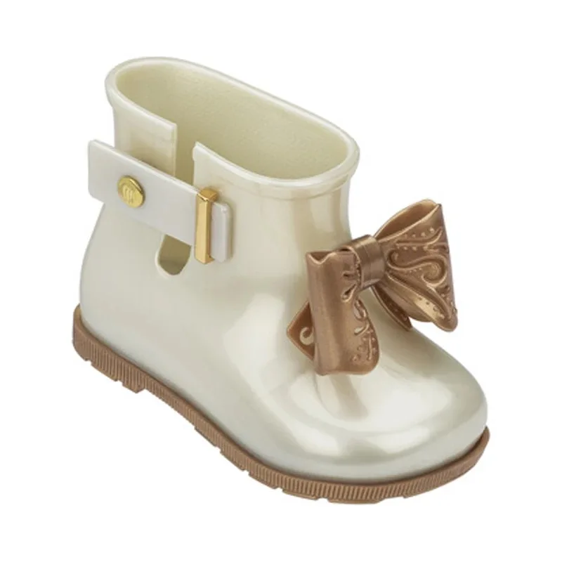 Мини Melissa Sugar Rain Boot Sandal Новинка года; Водонепроницаемая прозрачная обувь для мальчиков и девочек; нескользящие сандалии для девочек; Детские пляжные сандалии для малышей