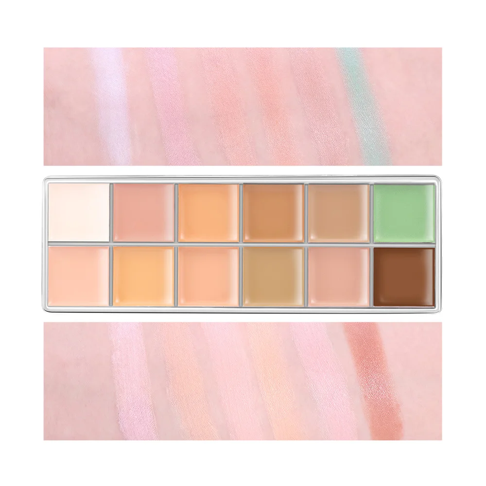 O.TW O.O большая крышка для лица консилер крем Contour Pro Макияж Foudantion 12 цветов Platte