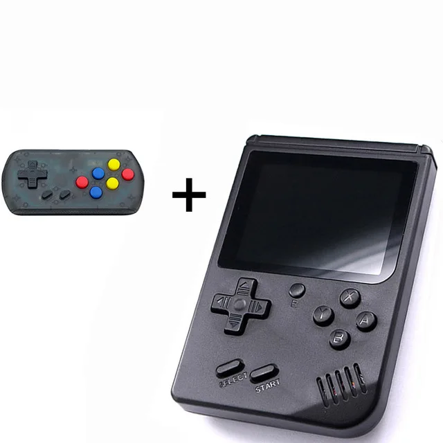 B Plan black Портативная Ретро игровая Мини ТВ игровая консоль для мальчика встроенный 168 классические игры 3 'портативный игровой плеер Consola Ретро#25 - Цвет: B Plan black