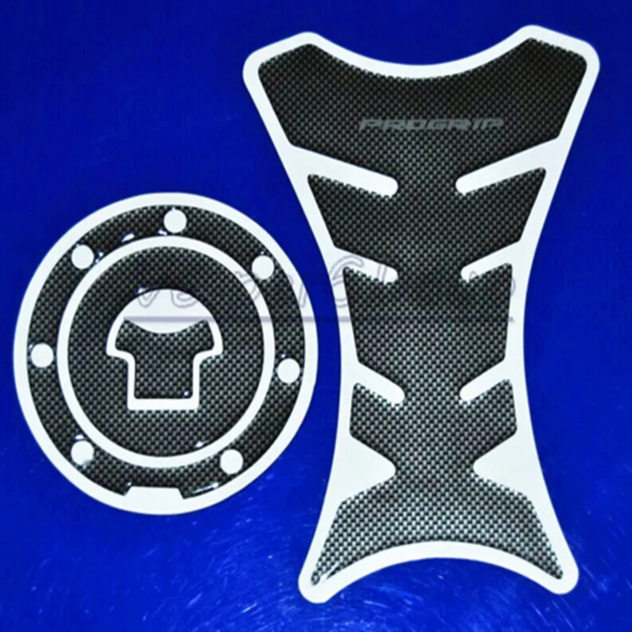 Motorcycle Carbon Fiber Fuel Tank Pad Decal Protector Stickers Gas Cap Cover For CBR NSR VTR 125 250 400 | Автомобили и мотоциклы