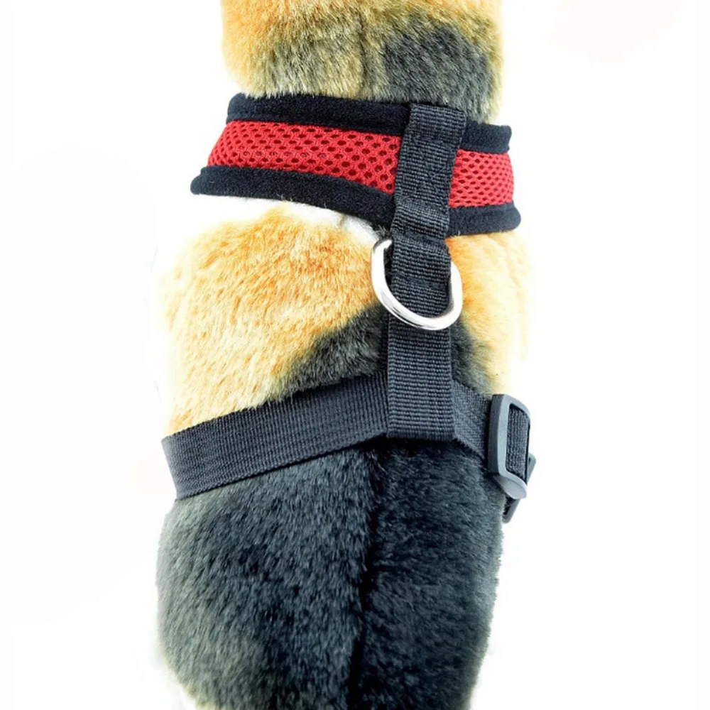Adjustable Pet Dog Soft Breathable Air Multi-colored Mesh Puppy Vest Harness Free Shipping | Дом и сад