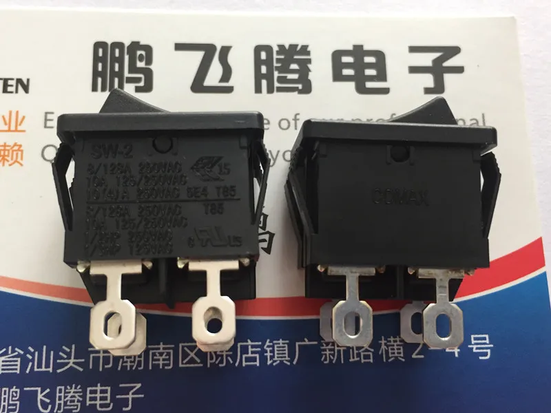 Оригинальный новый 100% Φ Высокоточный клавишный выключатель 4pin 2gear питания