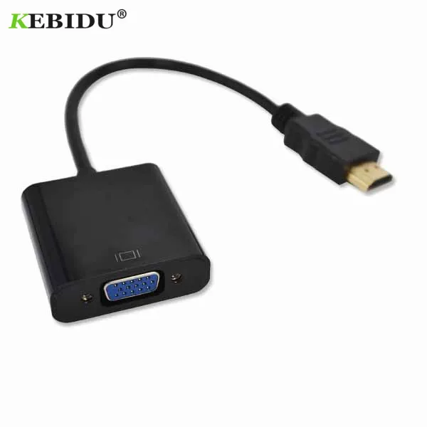 Адаптер для видеокамеры kebiдаale VGA HD TV CRT Monitor XBOX 360 PS3 HDMI совместимый с 3 5 мм