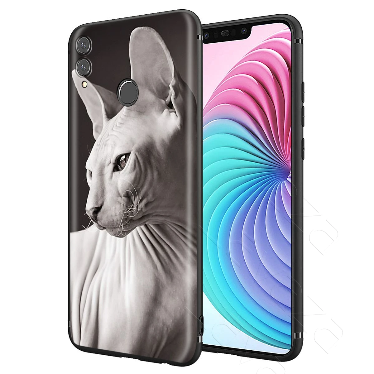 Lavaza Sphynx Sphinx Cat Case for Huawei Mate Y7 Y9 P8 P9 P10 P20 P30 P40 Max Lite Pro P Smart Mini |