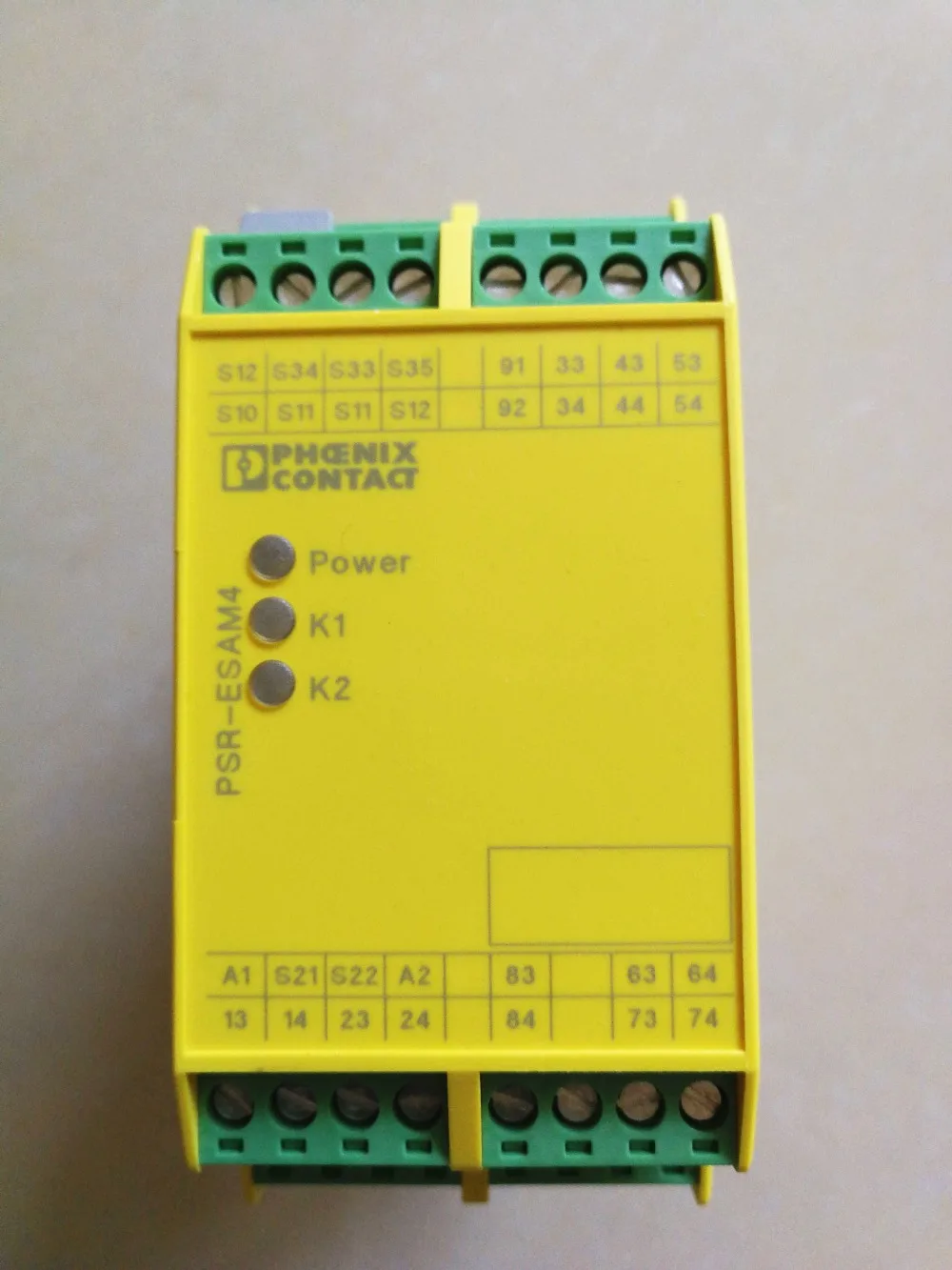 

Safety relay PSR-ESAM4 PSR-SCP-24UC/ESAM4/8X1/1X2 24V 230VAC