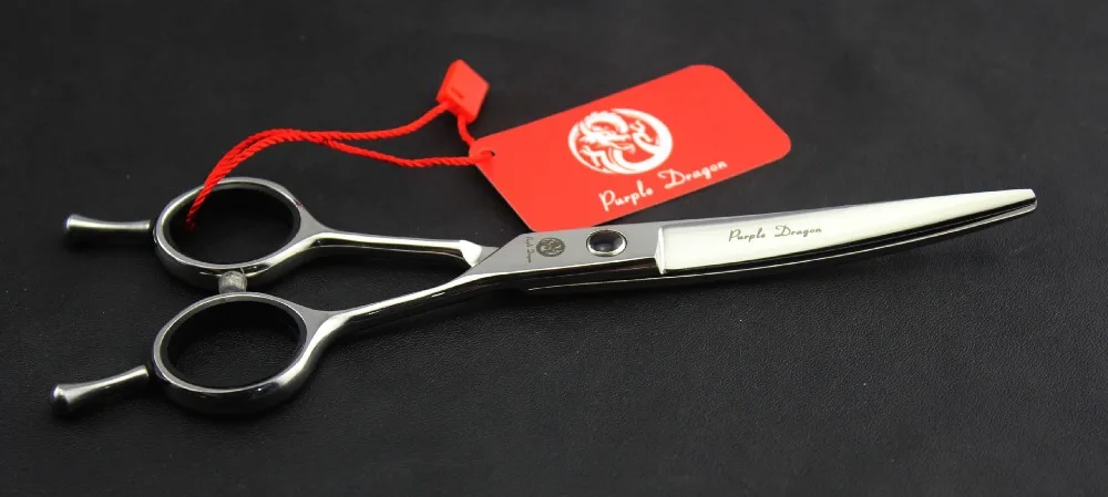 529 #6 ''брендовые фиолетовые драконы высшего класса Парикмахерские ножницы 440C
