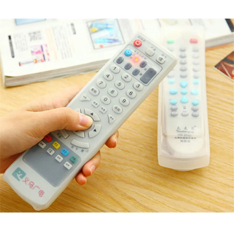 1pcs Silicone Video TV Air Condition Remote Controler Protective Cases Cover Waterproof Dust Protector Pouch Storage Bags | Дом и сад