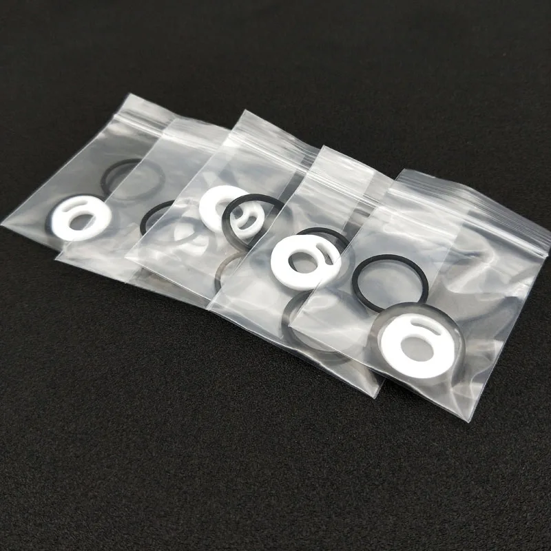 

2 packs VapeSoon Replacement Silicone Seal O Ring For SMOK TFV8 6ML Tank Black Orange Color 3pcs/pack