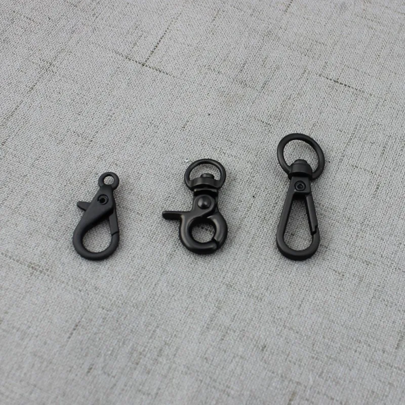 4 30 шт. высококачественные матовые черные вертлюжные зажимы для омаров