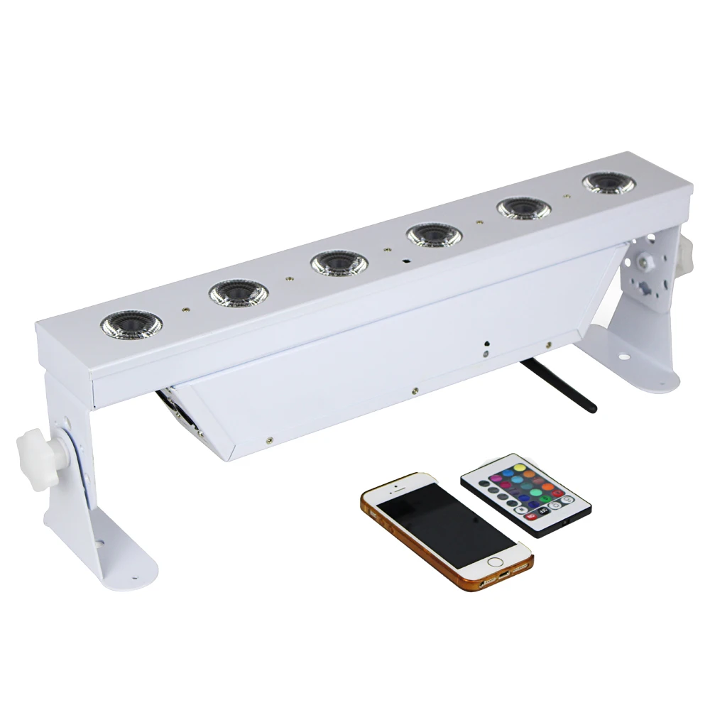 Новый дизайн LED par light 40 Вт RGBW 4 в 1 can DMX512 remote для DJ диско домашней вечеринки DMX stage