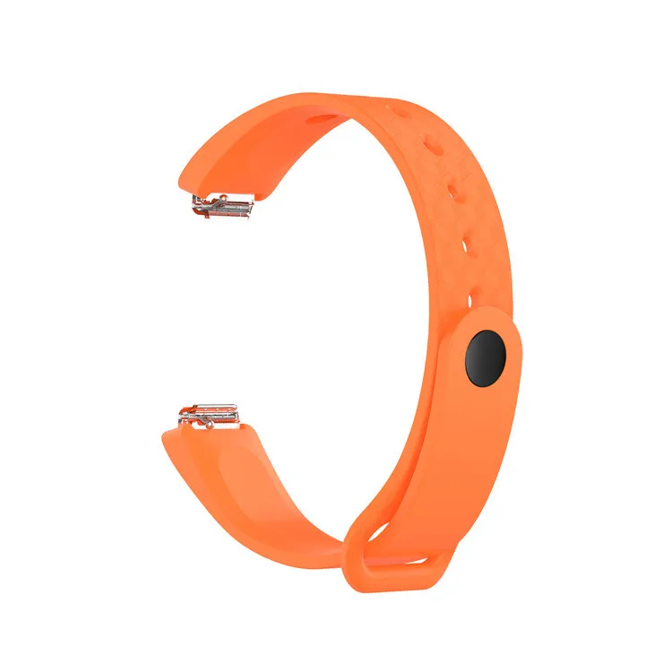 orange Новое поступление сменный ремешок для Fitbit Inspire HR ремешок Красочный Силиконовый Браслет для Fitbit Inspire аксессуары для наручных часов - Цвет: orange