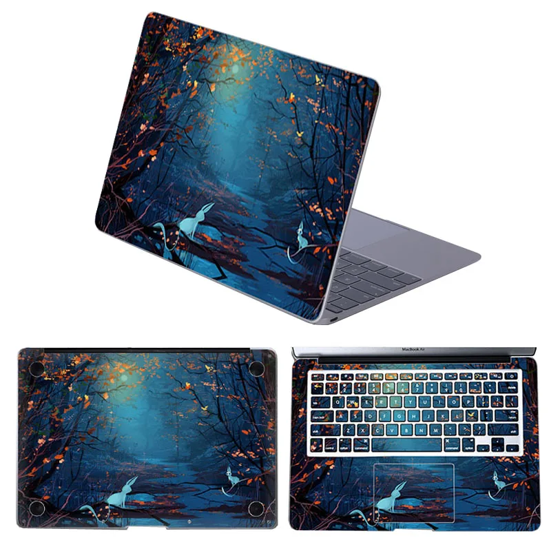 Окрашенные наклейки для ноутбука для funda Macbook Pro 13 15 компьютерные наклейки для Macbook retina 13 15 Air 13 дюймов крышка