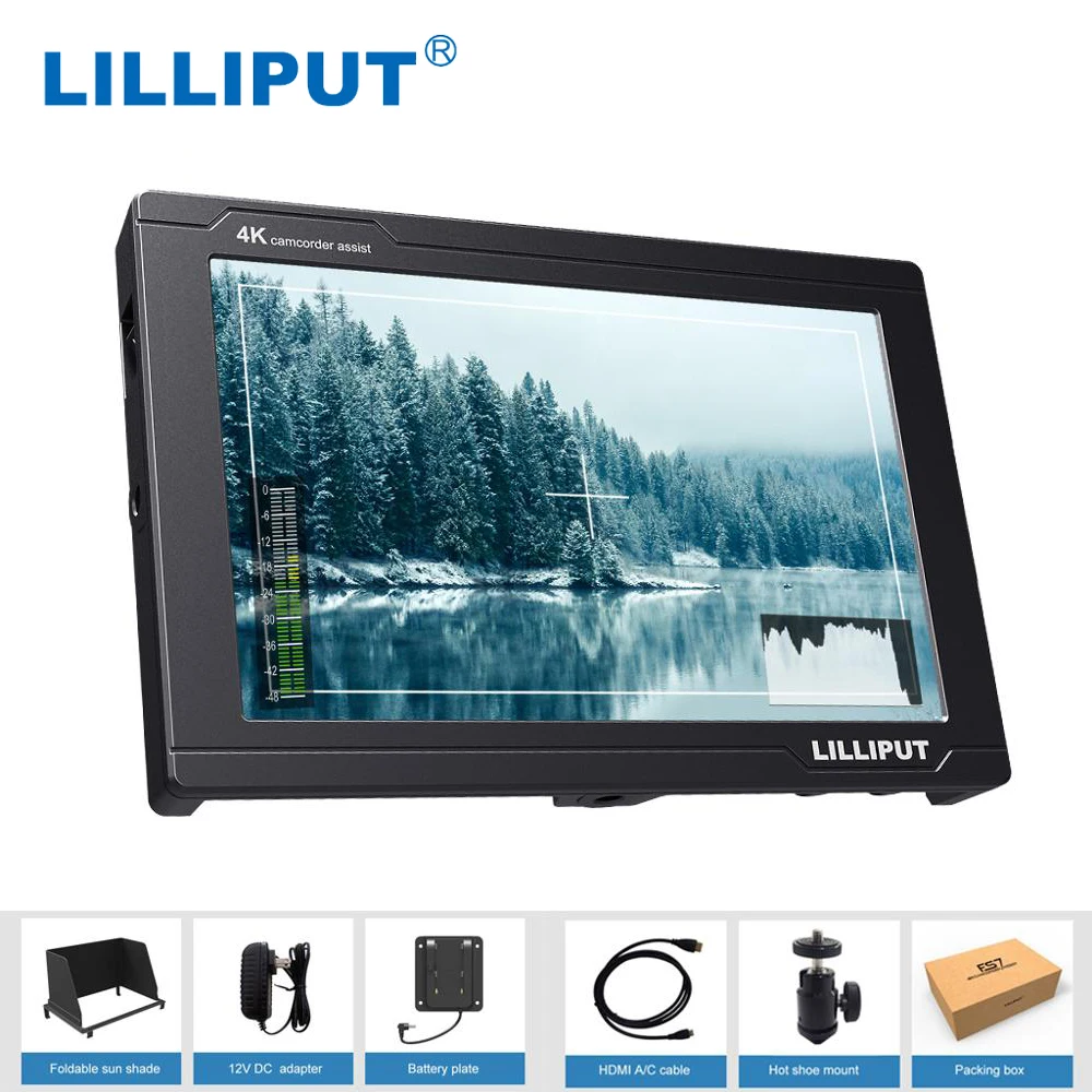 Lilliput FS7 металлический корпус Full HD 7 дюймов SDI монитор с 4K HDMI камерой|Мониторы| |