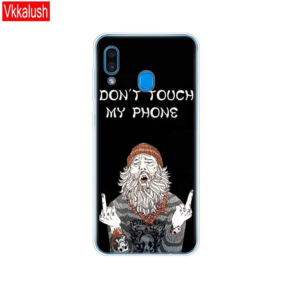 80277 Силиконовый чехол Sfot для Samsung Galaxy A20, чехол A20E, чехол для Samsung A20 A 20, A205F, A20E, A202F, защитный чехол, полностью 360 - Цвет: 80277