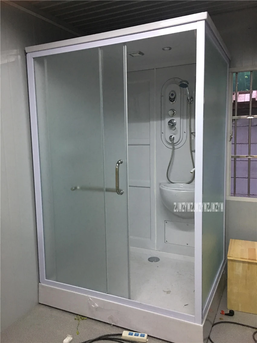 Wx9001 домашняя душевая комната высокого качества прямоугольная цельная душевая кабина интегрированная ванная душевая комната 220 В