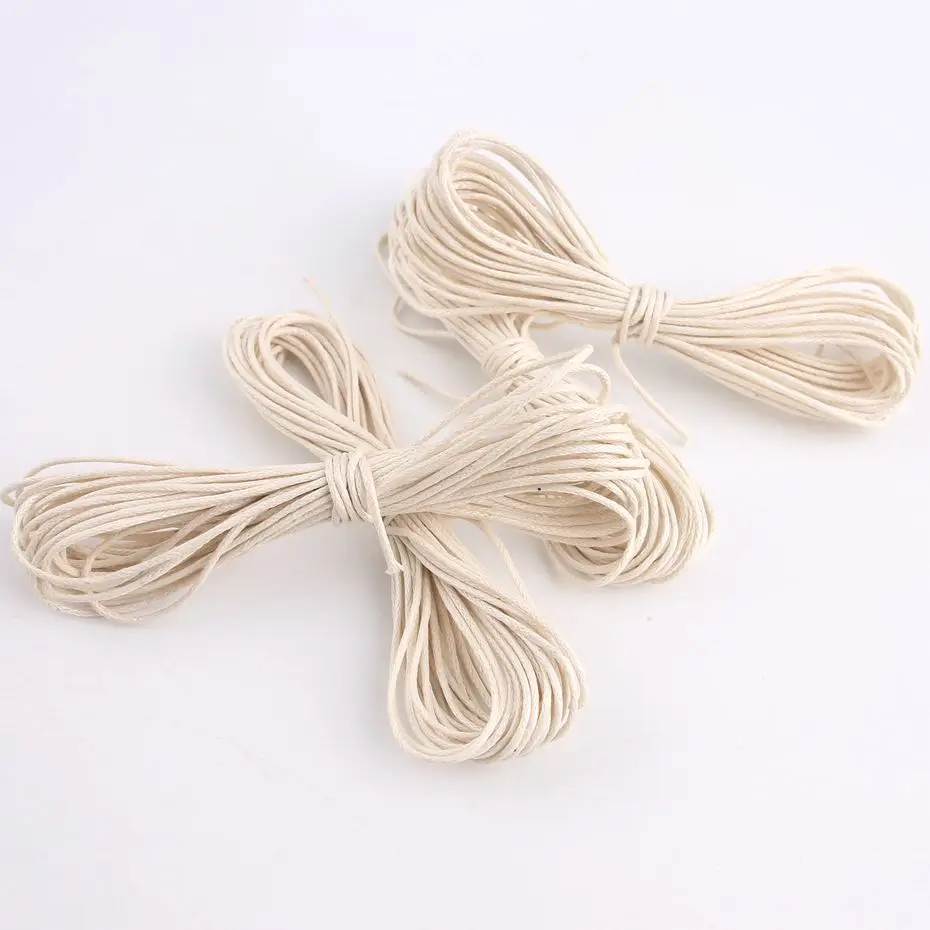Вощеная витая веревка «сделай сам» из 5 нитей, вощеная хлопчатобумажная веревка, нитка, нитка, линия, аксессуары для рукоделия «сделай сам», 2 мм X 5 метров, позволяет делать игрушки «сделай сам»