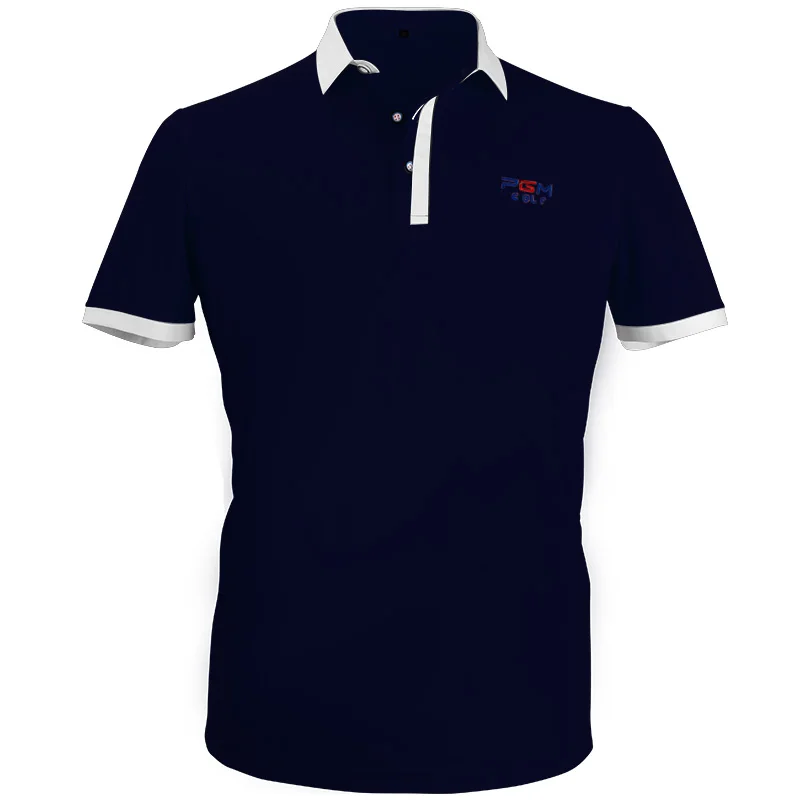 Новая одежда для гольфа Мужская футболка поло с коротким рукавом летние дышащие