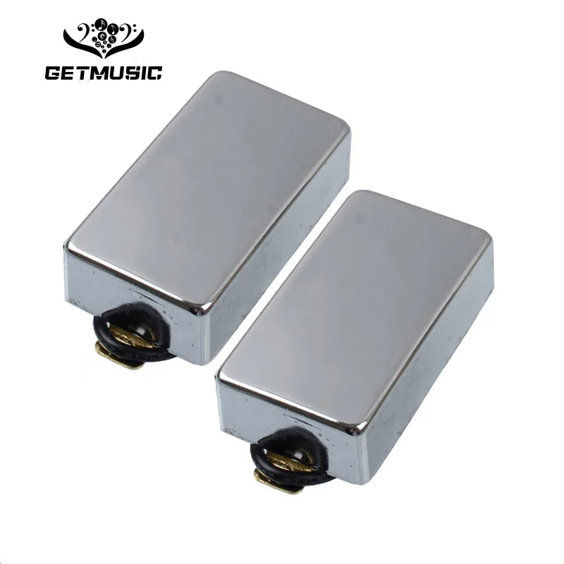 Закрытый стиль Электрогитара хамбакер звукосниматель для LP гитары хром|Детали и