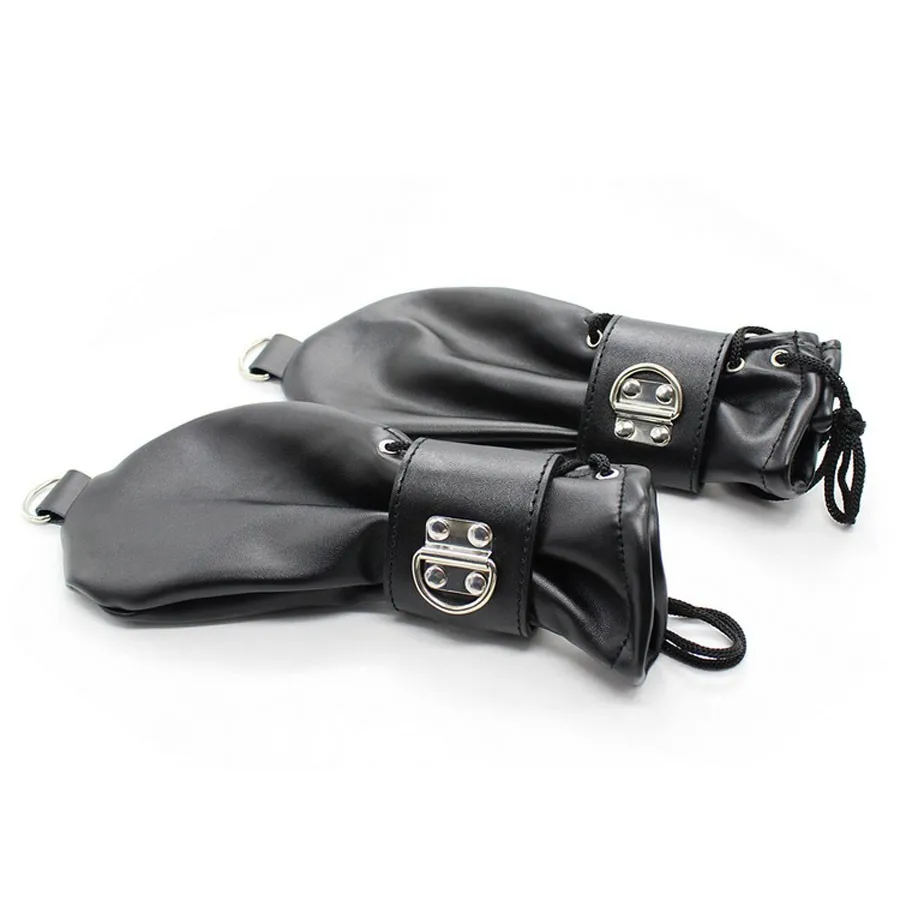 Gloves Adjustable HandCuffs Wrist Cuffs Toys Dog Palm Unisex Leather Costume Fist Mitts Stage Props Nightwear Erotic Accessories |