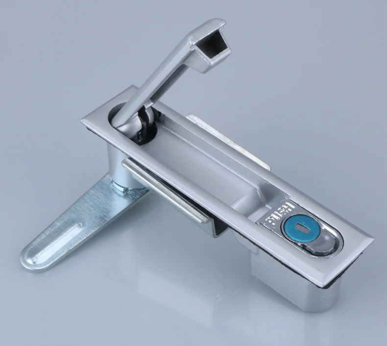 Заводская розетка черный серебряный квадратный плоский замок ms 818